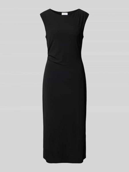 Czarna sukienka midi w jednolitym kolorze Jake*s Collection