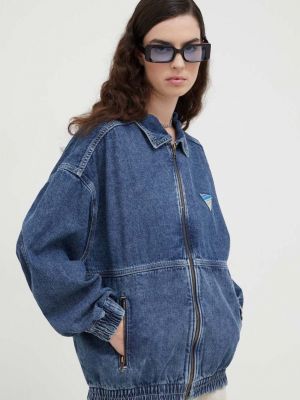 Traper jakna oversized American Vintage plava