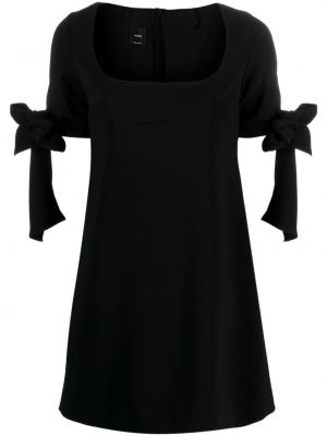 Вечерна рокля с панделка Pinko черно