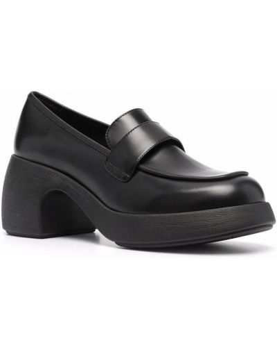 Chunky nahast loafer-kingad Camper must