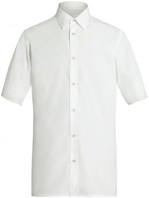 Hemd mit geknöpfter Maison Margiela weiß