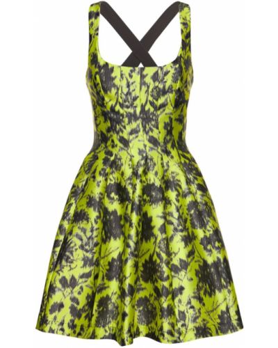 Sukienka mini z nadrukiem Philosophy Di Lorenzo Serafini zielona