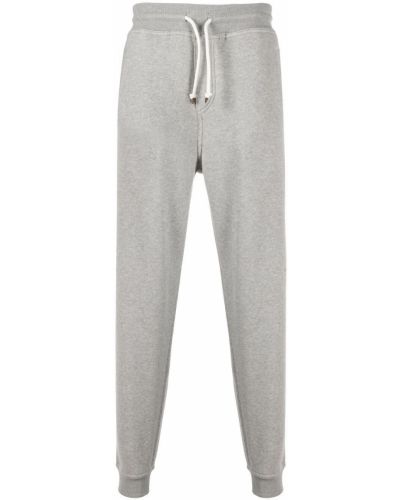 Pantalones de chándal con cordones Brunello Cucinelli gris