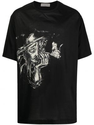 T-shirt mit print Yohji Yamamoto