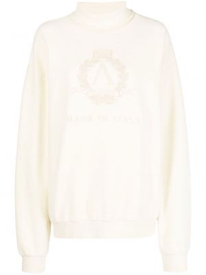 Sweatshirt mit print Aries beige