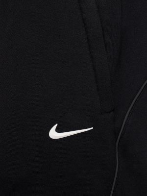 Pantaloni din fleece Nike negru