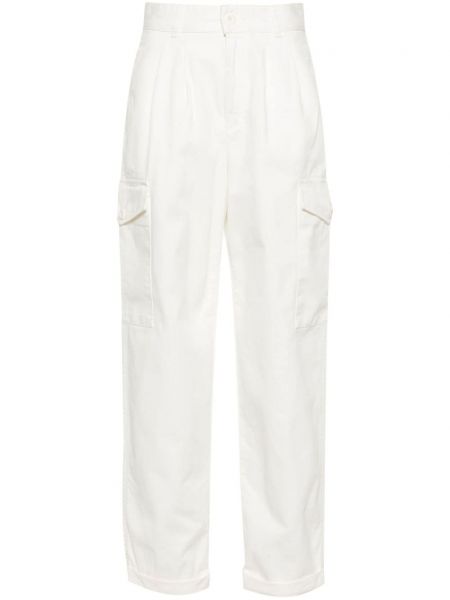 Bavlněné cargo kalhoty Carhartt Wip bílé