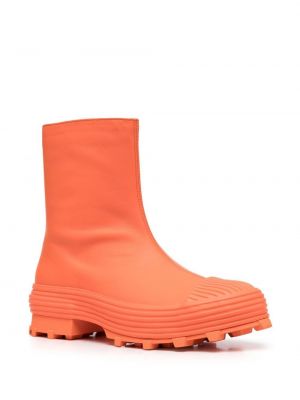Leder ankle boots Camperlab orange