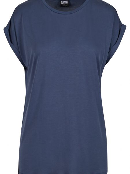Retro garš krekls no modāla Urban Classics zils