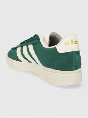 Sneakerși din piele Adidas verde