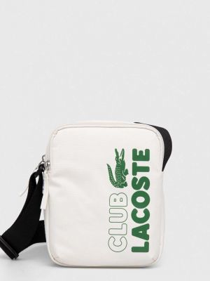 Чанта през рамо Lacoste бяло