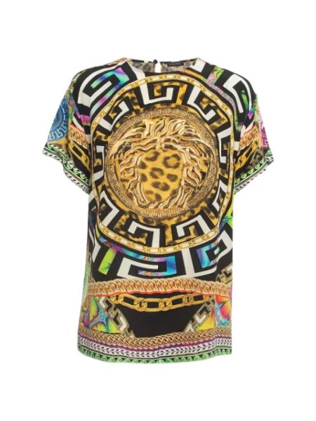 Jedwabny top Versace Pre-owned