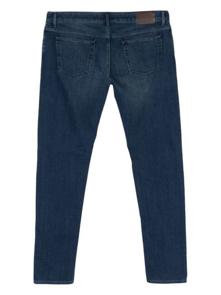 Slim fit skinny jeans Corneliani blau