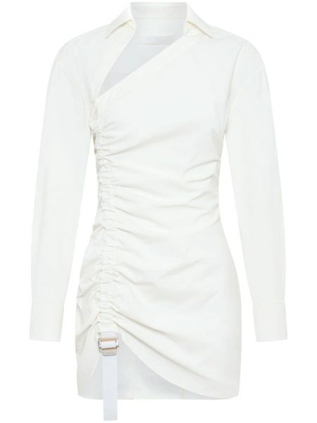 Ασύμμετρη κοκτέιλ φόρεμα Dion Lee λευκό