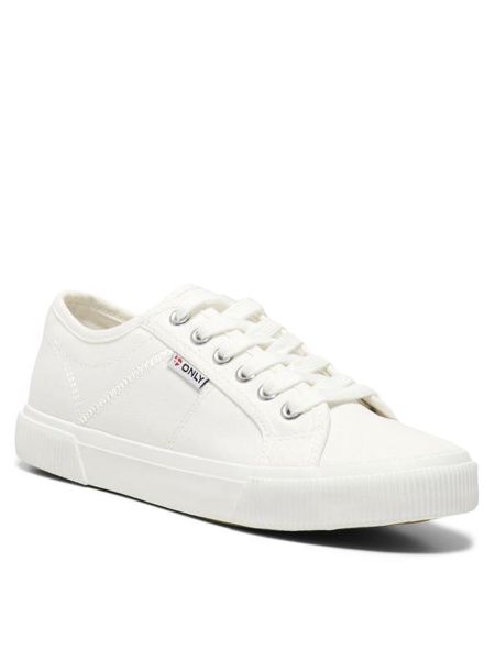 Baskets Only Shoes blanc