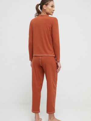 Pidžama Calvin Klein Underwear narančasta