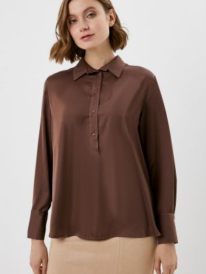 Коричневая блузка Villagi