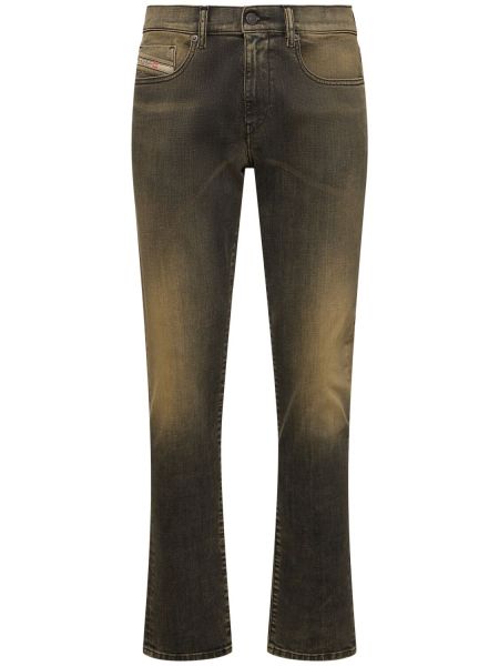 Slim fit skinny fit-jeans Diesel kaki