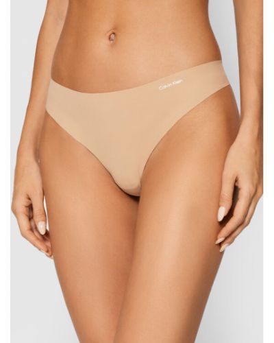 Tanga Calvin Klein Underwear beige