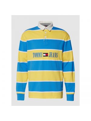 T-shirt Tommy Jeans, żółty