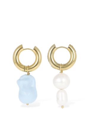 Ohrring mit perlen Timeless Pearly gold