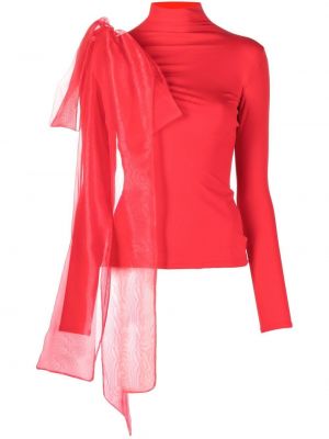 Πουλόβερ με φιόγκο Atu Body Couture κόκκινο