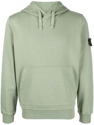 Hoodie Stone Island grön