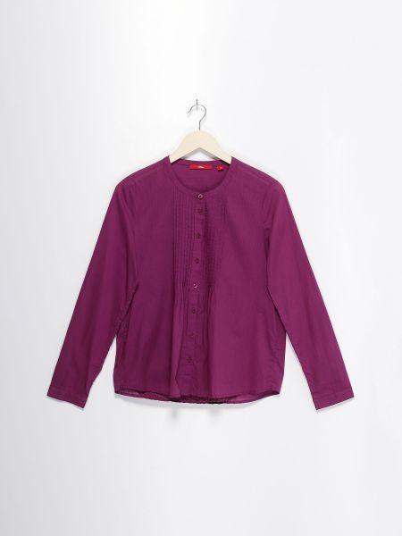 Фіолетова бавовняна блуза S.oliver