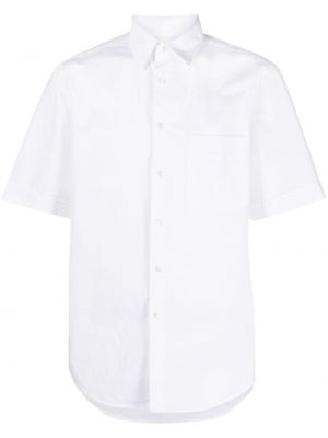 Βαμβακερό πουκάμισο Aspesi λευκό