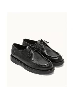 Zapatos derby de cuero Kleman negro