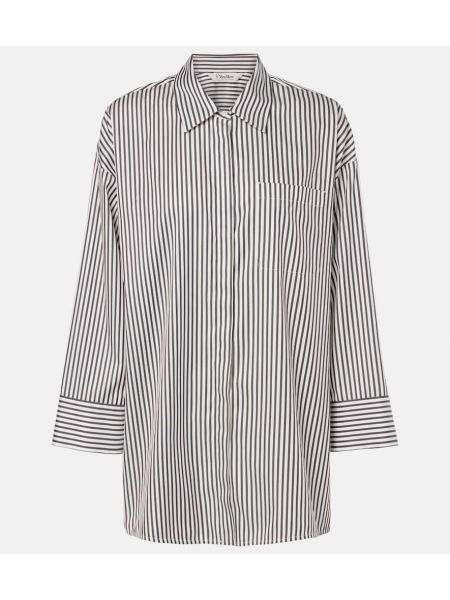 Stripete bomull bluse 's Max Mara svart