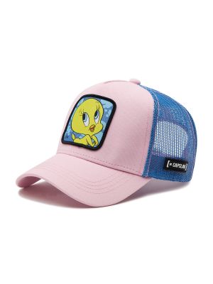 Cappello con visiera Capslab rosa