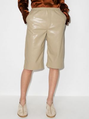 Leder shorts Nanushka