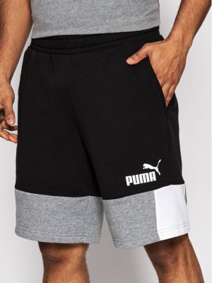 Спортни шорти Puma черно