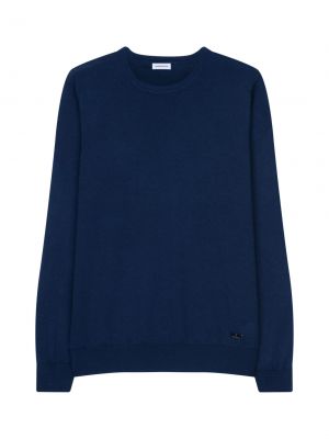 Пуловер Seidensticker синьо