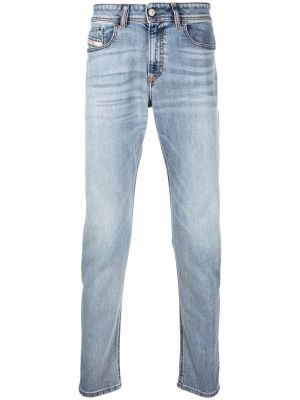 Slank stretch jeans Diesel blå