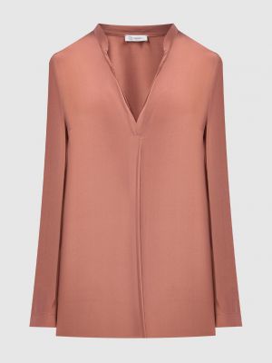 Шовкова блуза Cappellini рожева