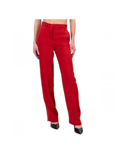 Spodnie z kieszeniami Vicolo czerwone