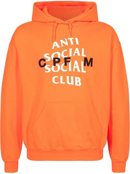 Худи Anti Social Social Club, оранжевый