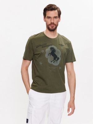 Тениска Aeronautica Militare зелено