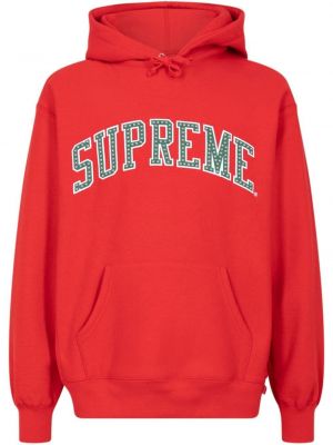 Stern hoodie Supreme rot