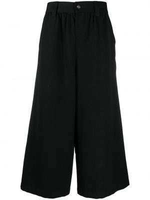 Pantaloni cu croială lejeră Comme Des Garçons Pre-owned negru