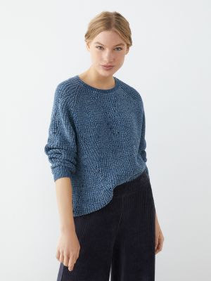 Jersey de algodón de tela jersey Southern Cotton azul