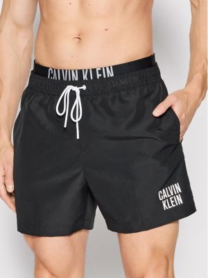 Hlače Calvin Klein Swimwear črna