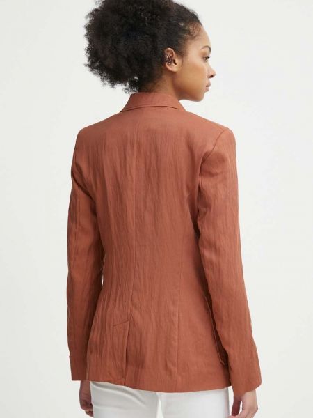 Однотонный пиджак United Colors Of Benetton коричневый