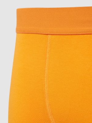 Bokserki slim fit Colorful Standard pomarańczowe