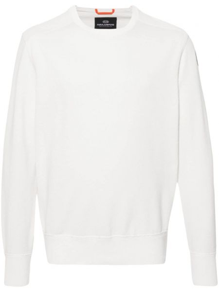 Pletený svetr Parajumpers bílý