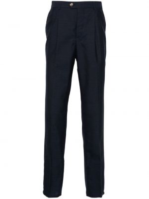 Pantalon chino slim en coton Brunello Cucinelli bleu