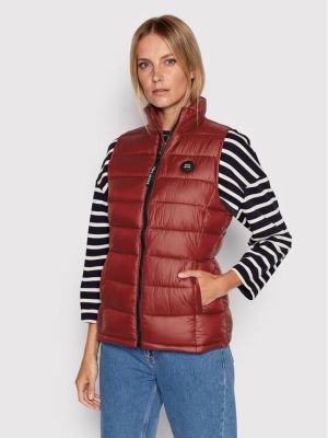 Gilet di jeans Pepe Jeans rosso