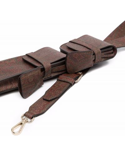 Cinturón de cachemir con estampado de cachemira Etro marrón